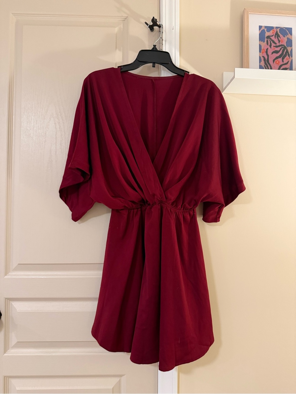 Women's Deep Red Dress
